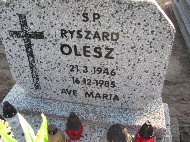 Ryszard Olesz 1946 Góra - Grobonet - Wyszukiwarka osób pochowanych