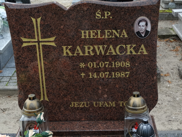 Helena Karwacka 1908 Góra - Grobonet - Wyszukiwarka osób pochowanych