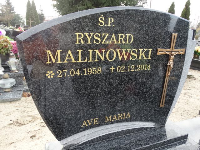 Grób Ryszard Malinowski