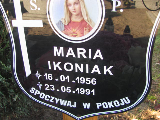 Maria Ikoniak 1956 Góra - Grobonet - Wyszukiwarka osób pochowanych