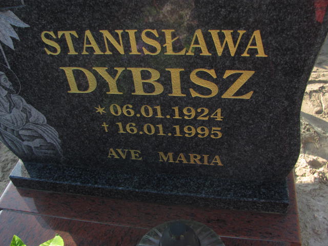 Stanisława Dybisz 1924 Góra - Grobonet - Wyszukiwarka osób pochowanych