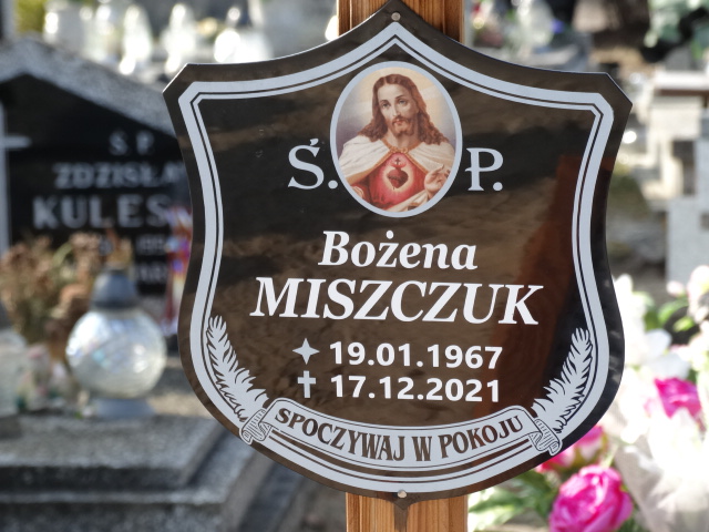 Bożena Miszczuk 1967 Góra - Grobonet - Wyszukiwarka osób pochowanych