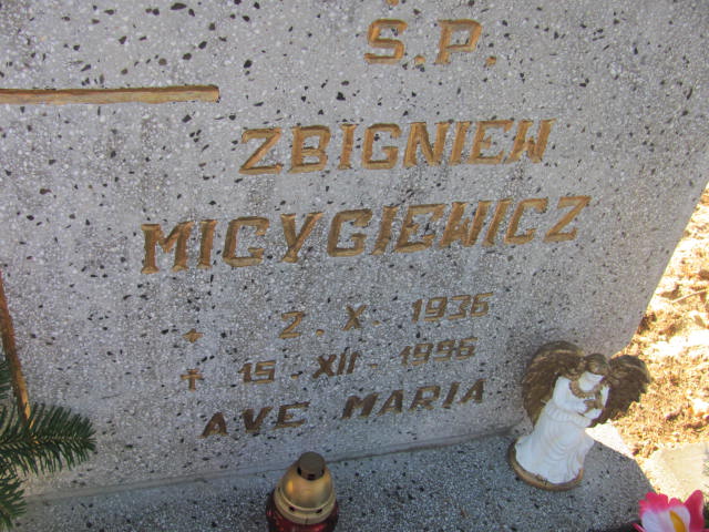 Zbigniew Micygiewicz 1936 Góra - Grobonet - Wyszukiwarka osób pochowanych