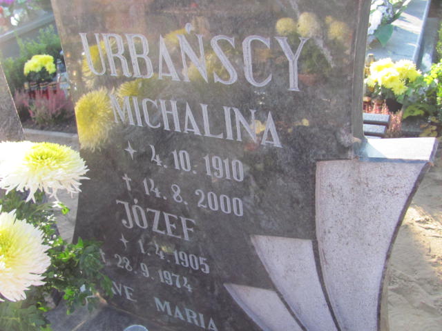 Józef Urbański 1905 Góra - Grobonet - Wyszukiwarka osób pochowanych