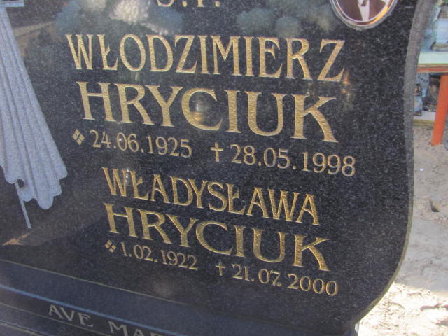 Waldemar Hryciuk 1957 Góra - Grobonet - Wyszukiwarka osób pochowanych