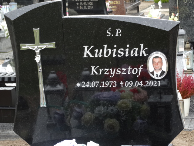 Krzysztof Kubisiak 1973 Góra - Grobonet - Wyszukiwarka osób pochowanych