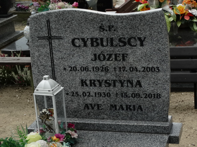 Grób Krystyna Cybulska