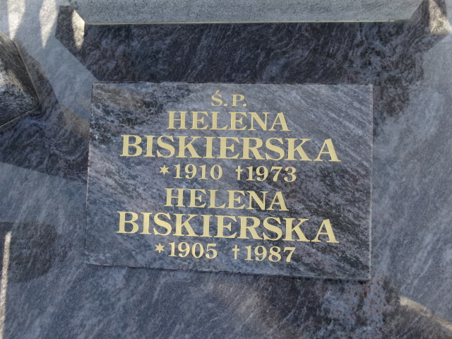 Grób Helena Bisikierska