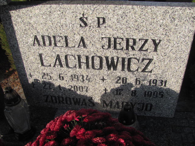 Jerzy Lachowicz 1931 Góra - Grobonet - Wyszukiwarka osób pochowanych