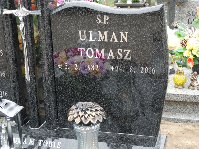 Tomasz Ulman 1982 Góra - Grobonet - Wyszukiwarka osób pochowanych