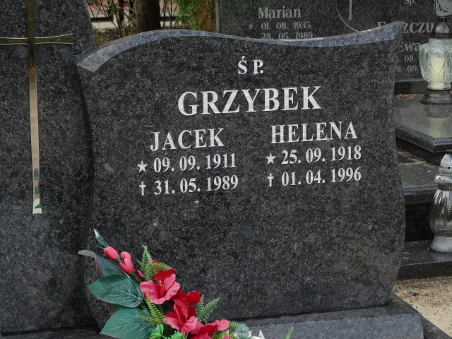 Helena Grzybek 1918 Góra - Grobonet - Wyszukiwarka osób pochowanych