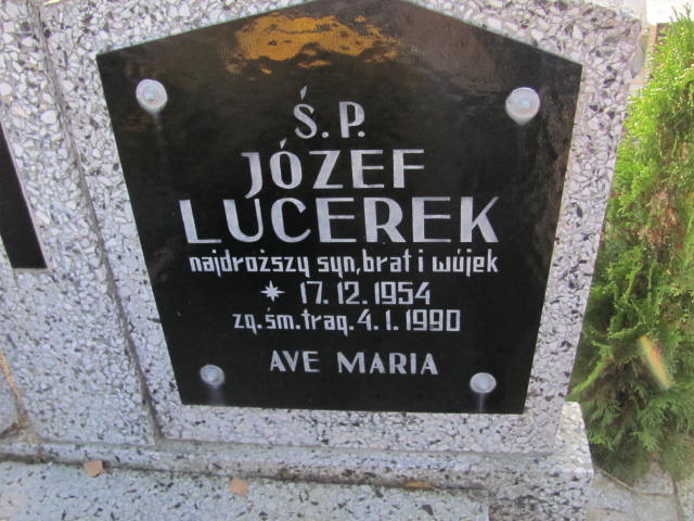 Józef Lucerek 1954 Góra - Grobonet - Wyszukiwarka osób pochowanych