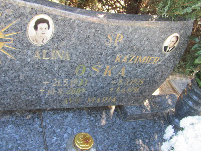 Alina Ośka 1933 Góra - Grobonet - Wyszukiwarka osób pochowanych