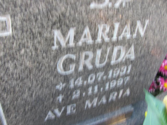 Marian Gruda 1931 Góra - Grobonet - Wyszukiwarka osób pochowanych