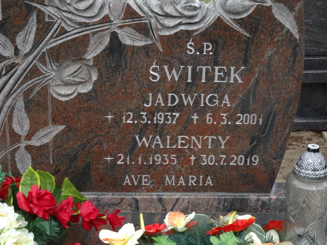Grób Jadwiga Świtek