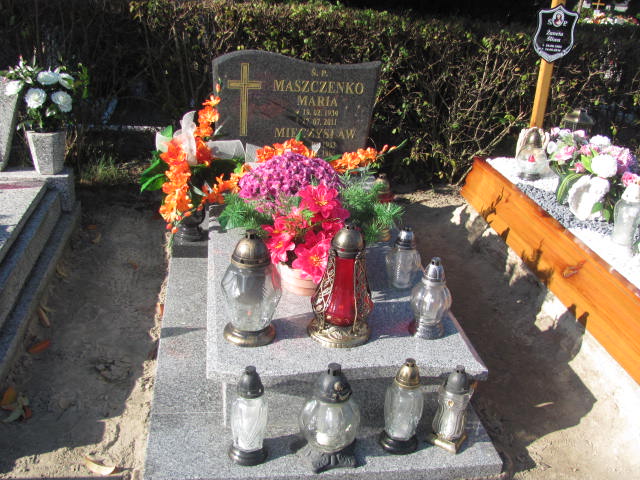 Grób Mieczysław Maszczenko