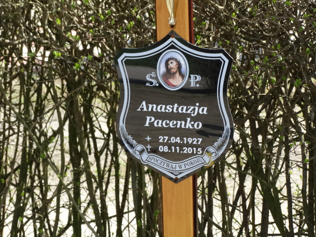 Grób Anastazja Pacenko