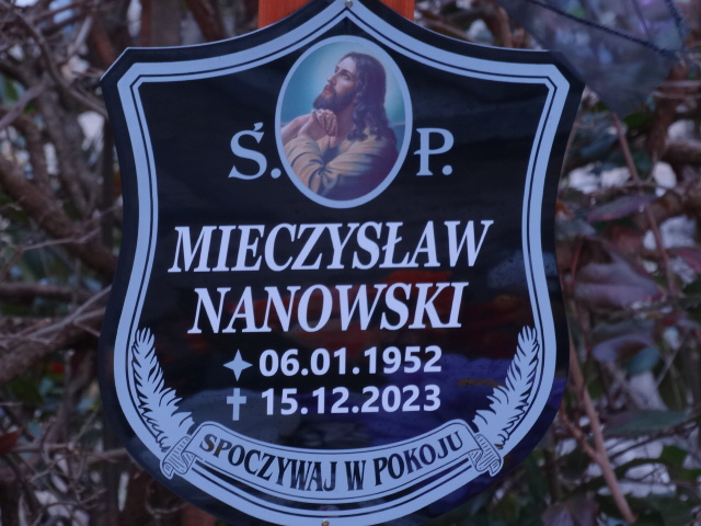 Mieczysław Nanowski 1952 Góra - Grobonet - Wyszukiwarka osób pochowanych