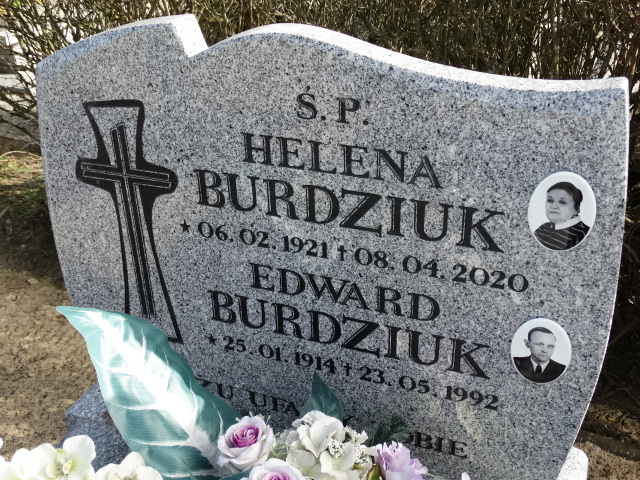 Grób Edward Burdziuk