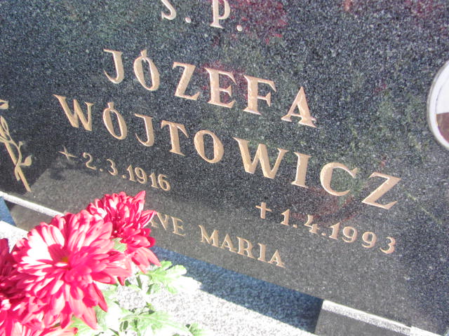 Józefa Wójtowicz 1916 Góra - Grobonet - Wyszukiwarka osób pochowanych