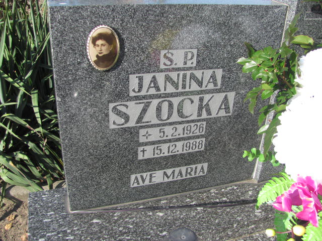 Janina Szocka 1926 Góra - Grobonet - Wyszukiwarka osób pochowanych