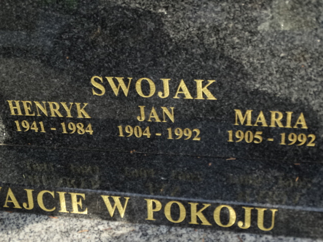 Grób Janina Adamus