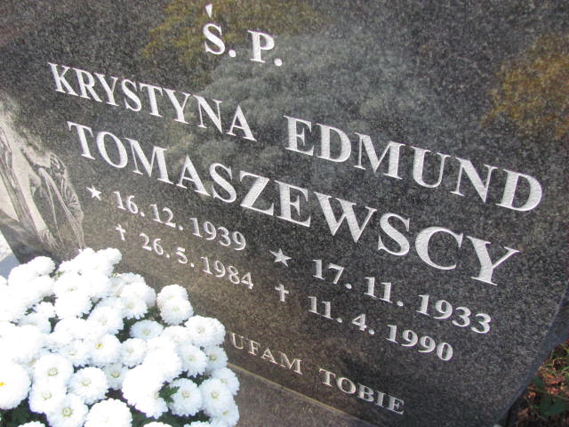 Krystyna Tomaszewska 1939 Góra - Grobonet - Wyszukiwarka osób pochowanych