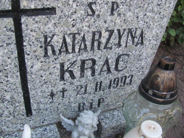 Katarzyna Krac 1993 Góra - Grobonet - Wyszukiwarka osób pochowanych